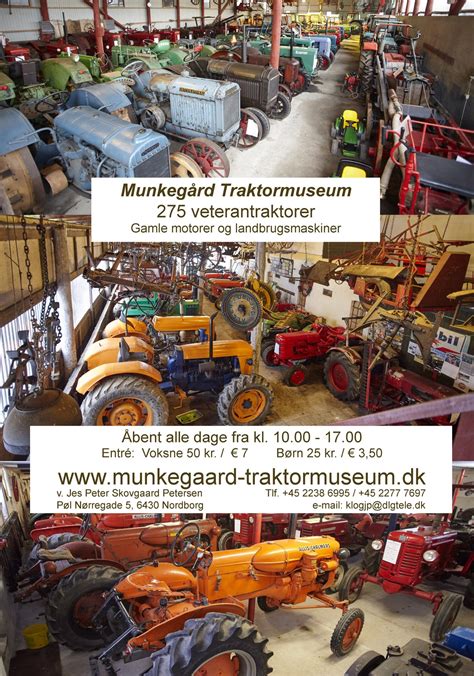 munkegård traktormuseum|Rundt på museet